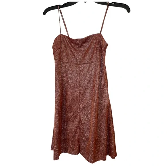 Urban Outfitters | Dresses | Urban Outfitters Urban Outfitters Pink Glitter  Bodycon Slip Party Dres | Poshmark